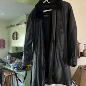 Black leather jacket Wilson